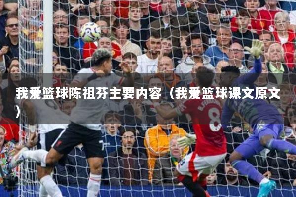 我爱篮球陈祖芬主要内容(我爱篮球课文原文)