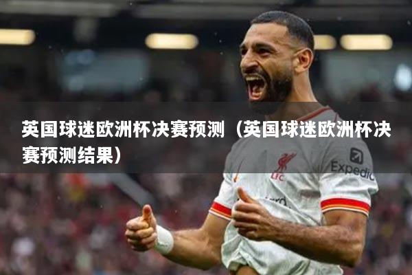 英国球迷欧洲杯决赛预测(英国球迷欧洲杯决赛预测结果)