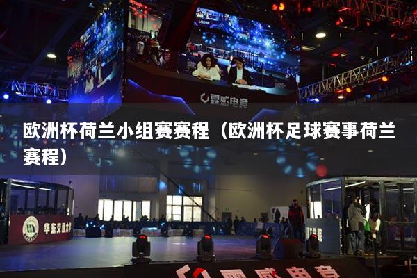 欧洲杯荷兰小组赛赛程（欧洲杯足球赛事荷兰赛程）