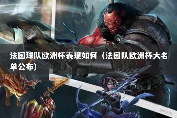 法国球队欧洲杯表现如何（法国队欧洲杯大名单公布）